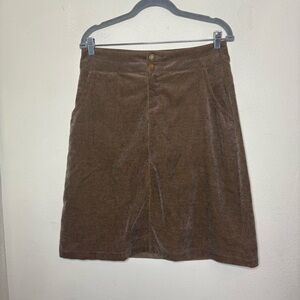 Woolrich Brown A-Line Skirt